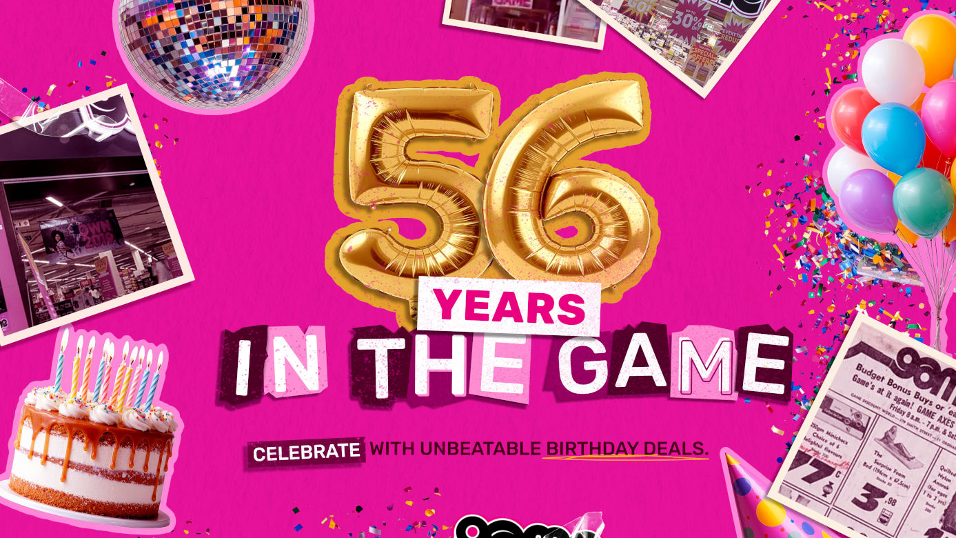 56 years in the game birthday celebration